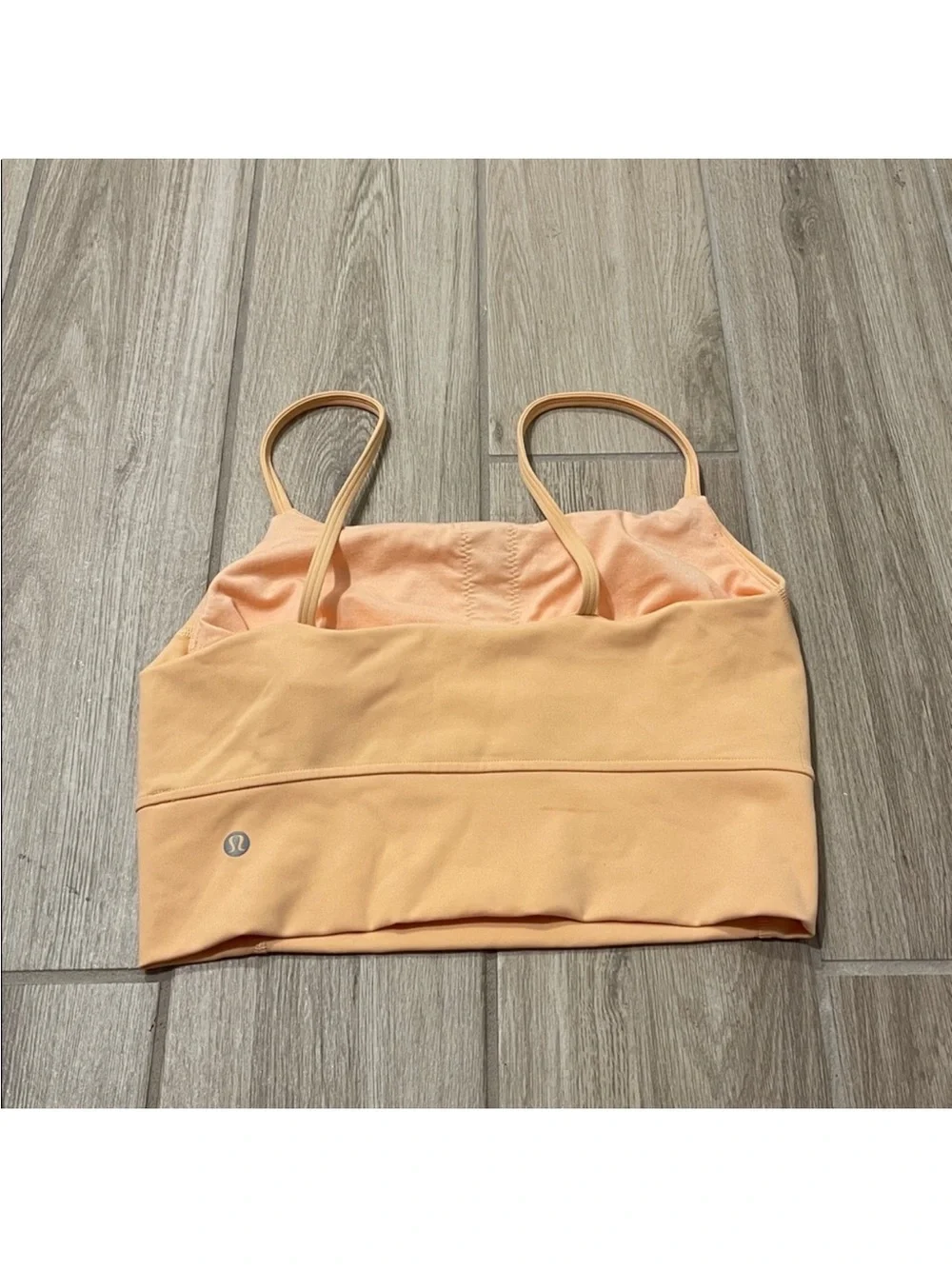 Lululemon Wunder Train Strappy Tank Top Summer Glow Sz 6